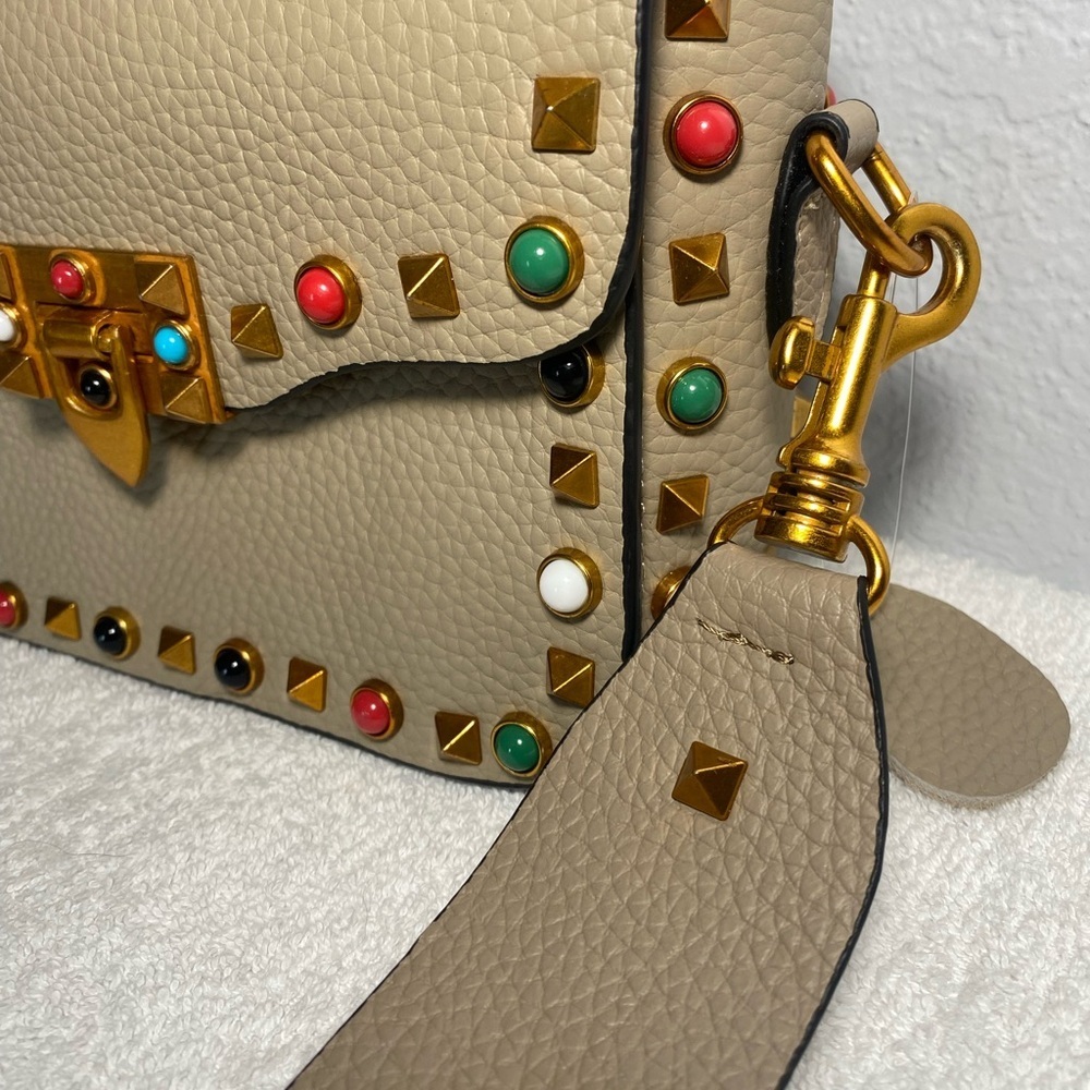 Multicolor Studded Crossbody Bag - Picture 4 of 14